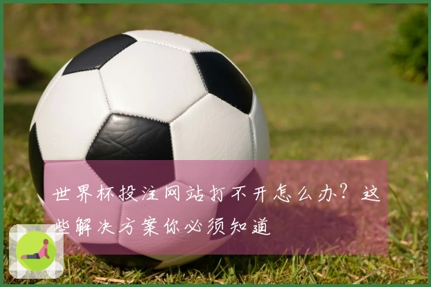 世界杯投注网站打不开怎么办？这些解决方案你必须知道