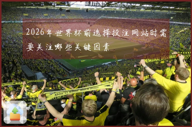2026年世界杯前选择投注网站时需要关注哪些关键因素